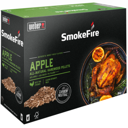 Weber SmokeFire træpiller æble 8 kg